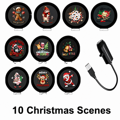 🎄Christmas Light Projector – Instant Holiday Magic For Your Home & Yard