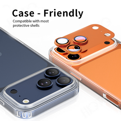 iPhone 17/Air/17 Pro/17 Pro Max Camera Lens Protector, 9H Tempered Glass AR Anti-Glare Full Coverage