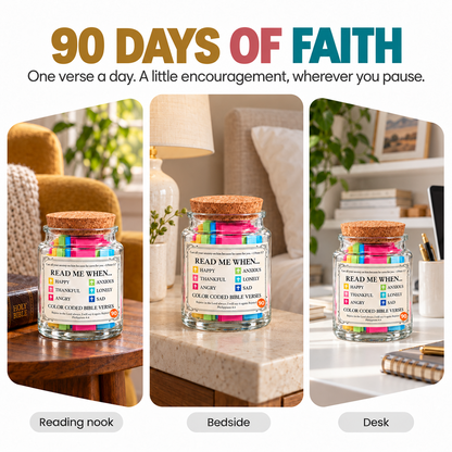 90 Day Bible Verses Jar