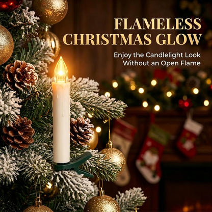 LED Flameless Candle Clip Lights with Remote