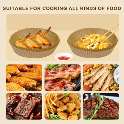 🍟 Disposable Round Air Fryer Paper Liners
