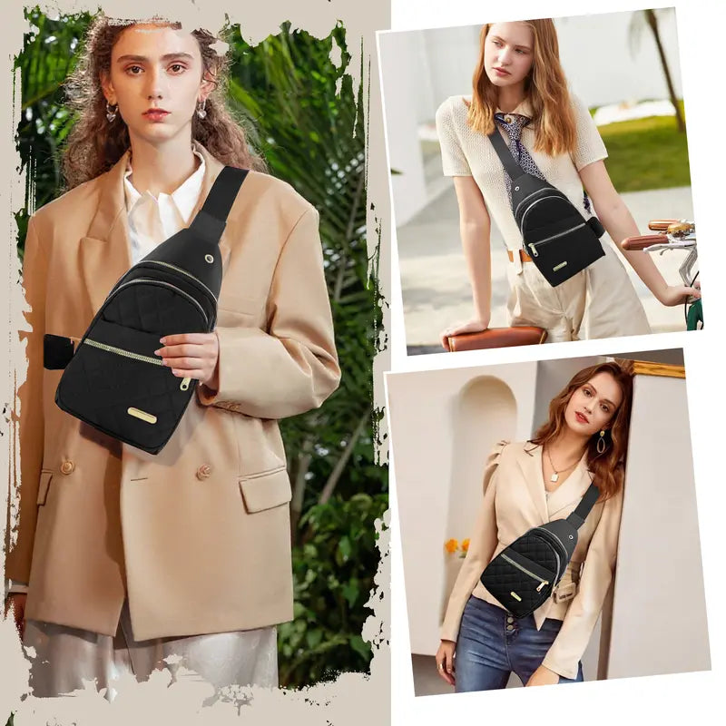 Small Crossbody Sling Bag – Lightweight Travel Daypack