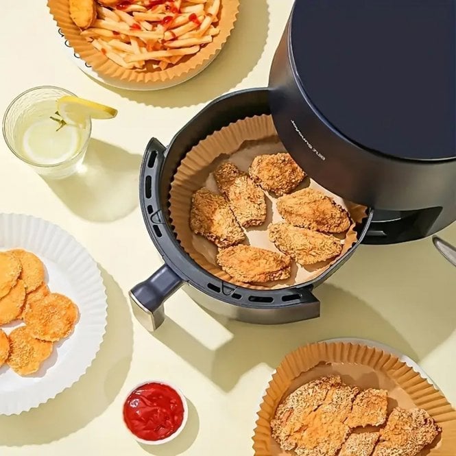 🍟 Disposable Round Air Fryer Paper Liners