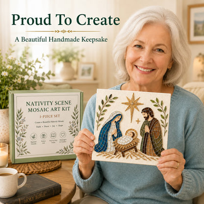 Faith-Inspired Sea Glass Art Kit – Beginner-Friendly