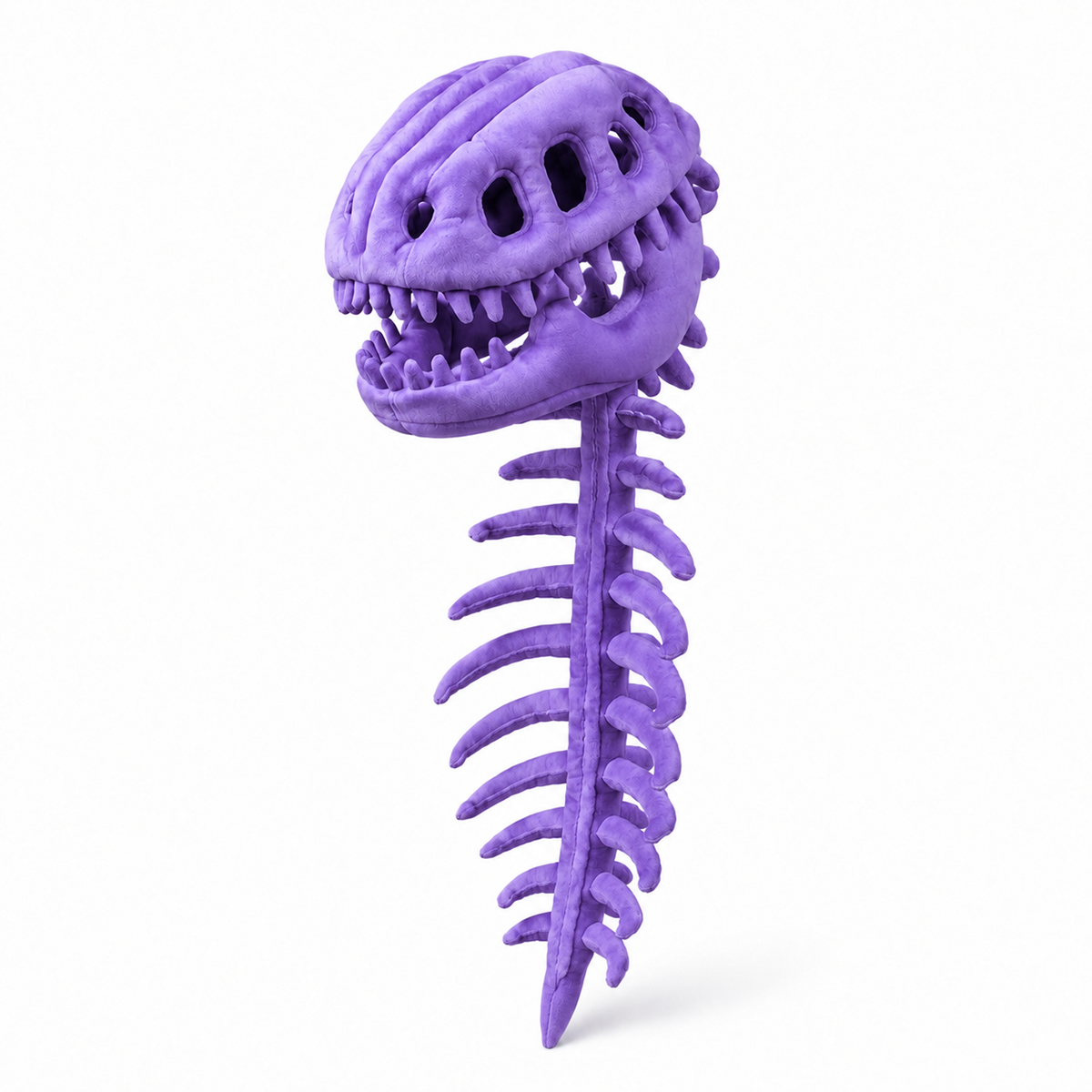 Kids’ Plush Dinosaur Skeleton Halloween Costume