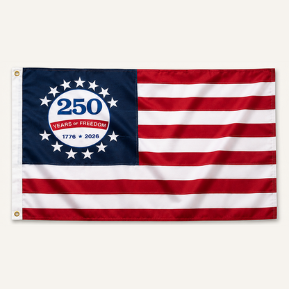 1776–2026 USA 250th Anniversary Patriotic Eagle Flag