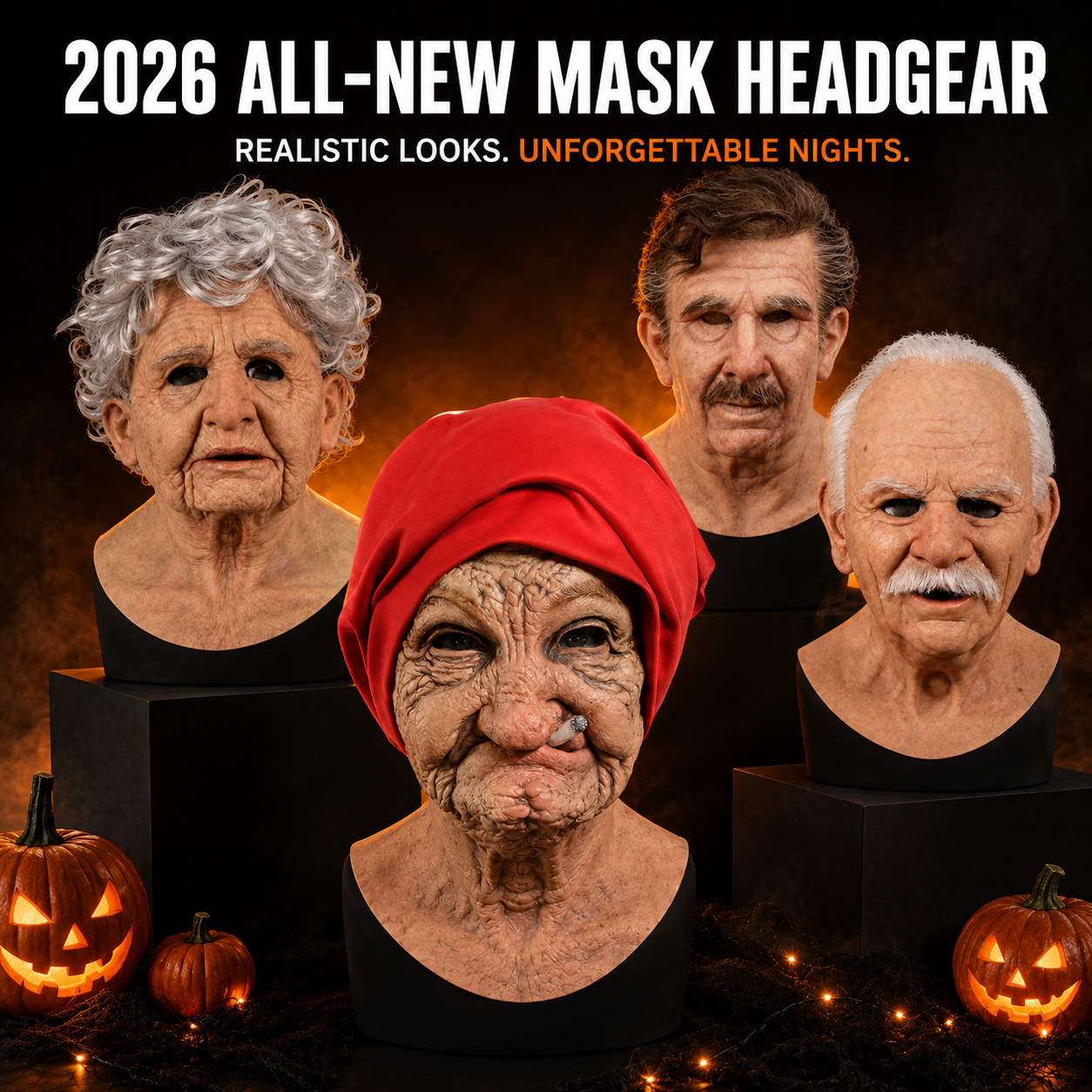 👻🔥2026 All New Style Mask Headgear