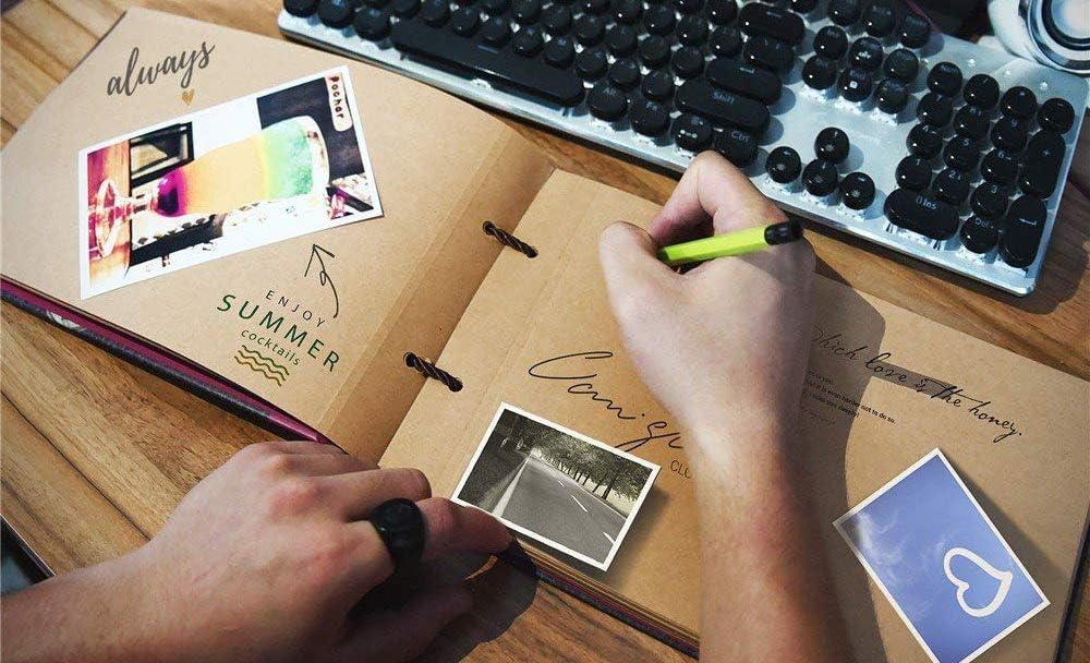 ❤️📚 Our Adventure Book Scrapbook 📸💕 - Retro Style Letter Cover, Perfect for Travel & Memories 💭