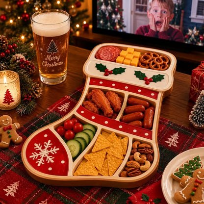 🎄 Christmas Snack Serving Tray