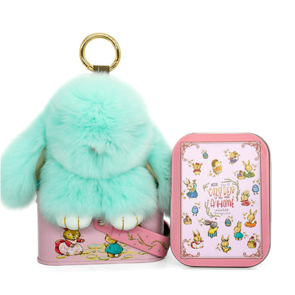 Bunny Lulu | Handmade Plush Rabbit Keychain