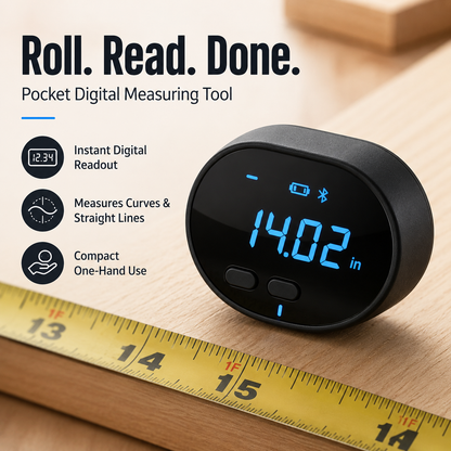 🔧 Digital Distance Measuring Wheel With LCD Display