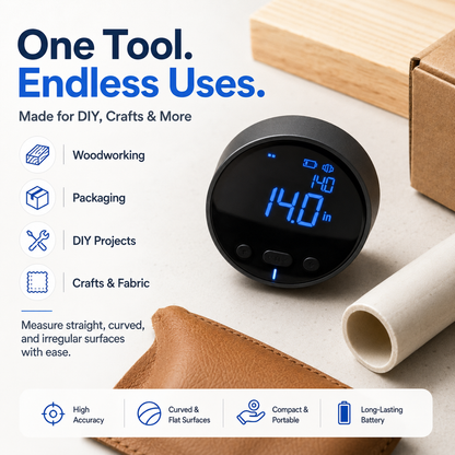 🔧 Digital Distance Measuring Wheel With LCD Display