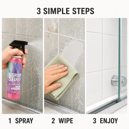Bathroom Cleaner: Sparkle in Seconds, No Harsh Fumes
