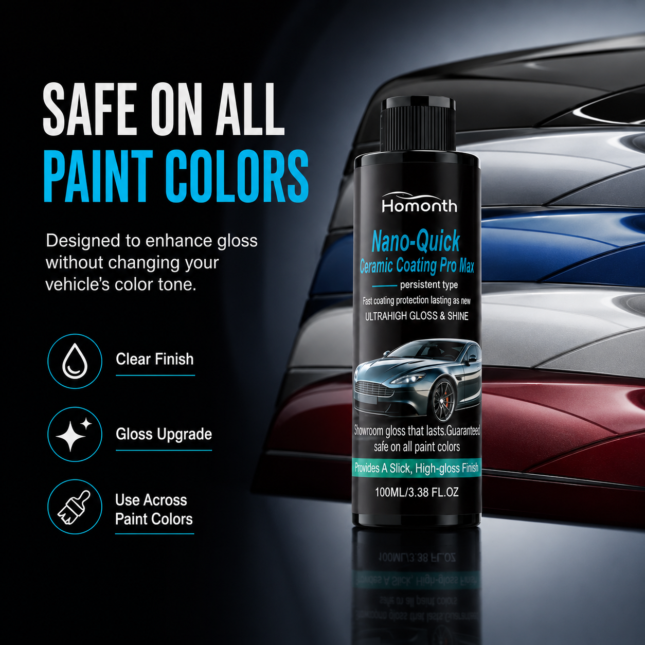 Advanced Nano Ceramic Car Coating for Gloss and Protection