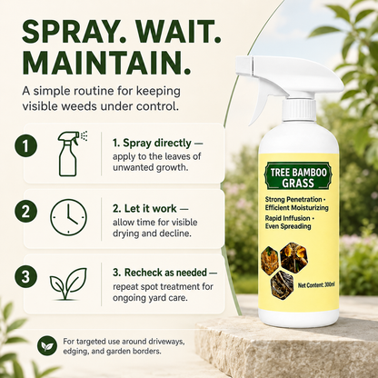 2026 SALE - Fast-Acting Natural Weed & Grass Killer Spray