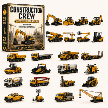 🚜Build the Fleet Collection 24-Day Vehicle Advent Calendar Series