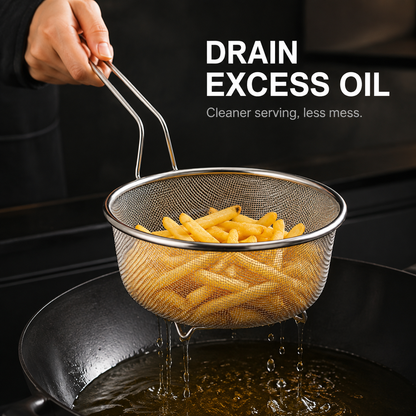 Stainless Steel Sieve with Handle🥄