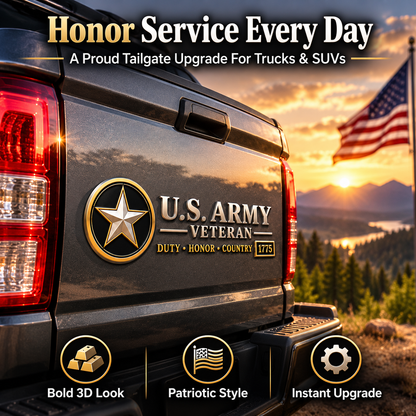 Veteran 3D Vehicle Emblem
