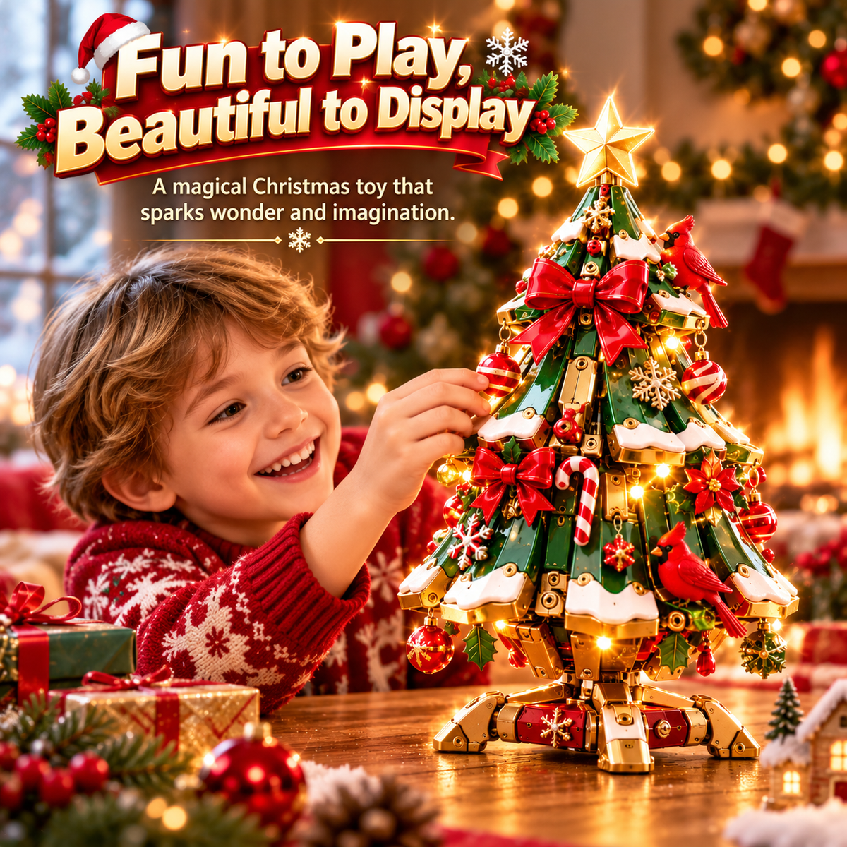 Transforming Egg-to-Christmas Tree Decor