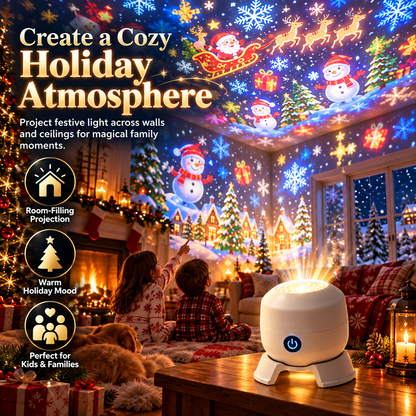 ✨Christmas Rotating Projector Light