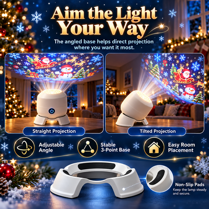 ✨Christmas Rotating Projector Light