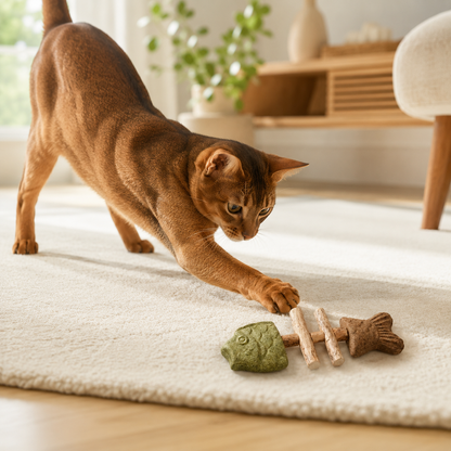 Catnip & Silvervine Chew