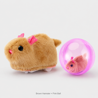 Pink Ball + Brown Mouse