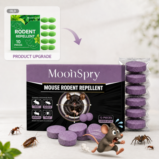 12-Pack Natural Peppermint Oil Rodent Repellent: Pet-Safe Pouches for Indoors & Outdoors