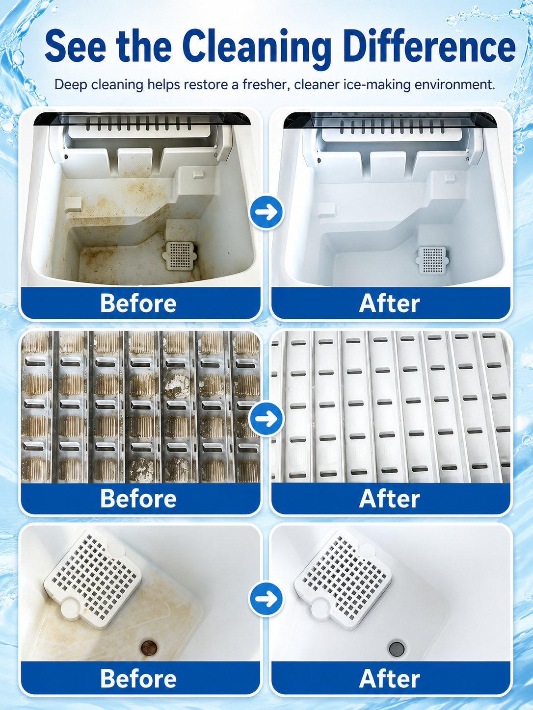 Ice Maker Cleaning Tablets