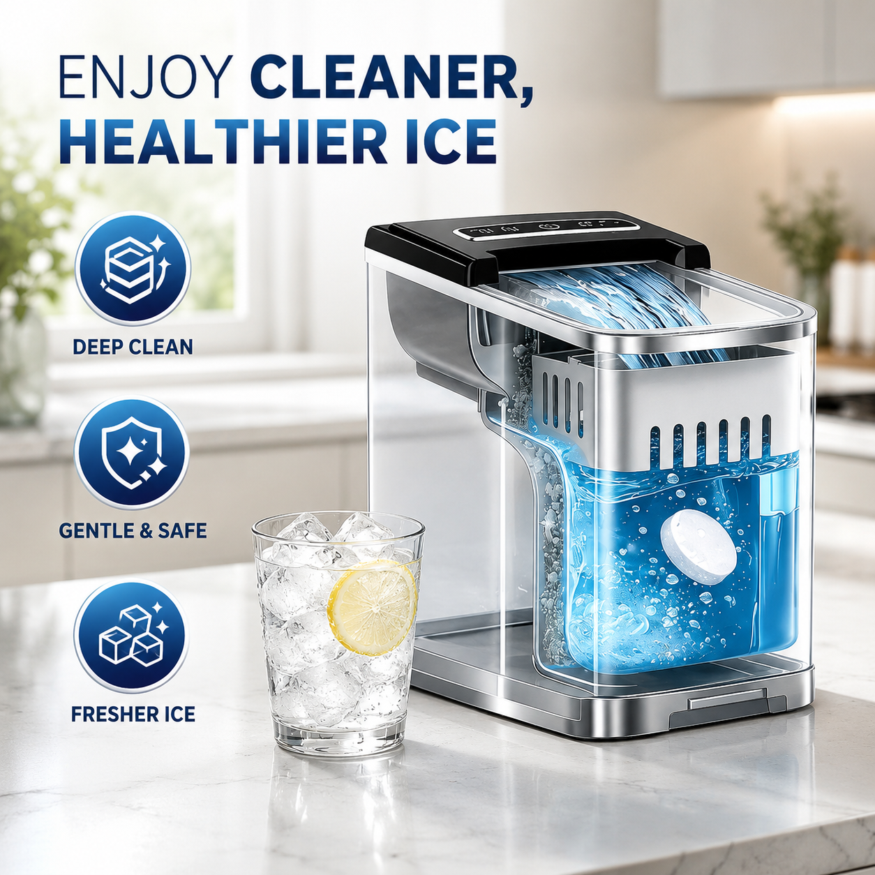 Ice Maker Cleaning Tablets