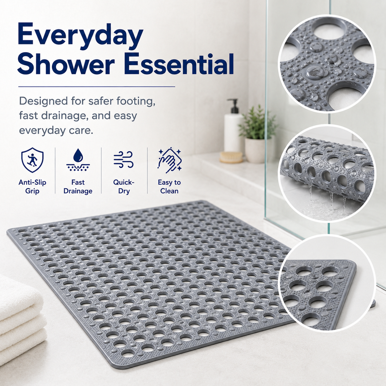 SafeStep Bathroom Safety Mat