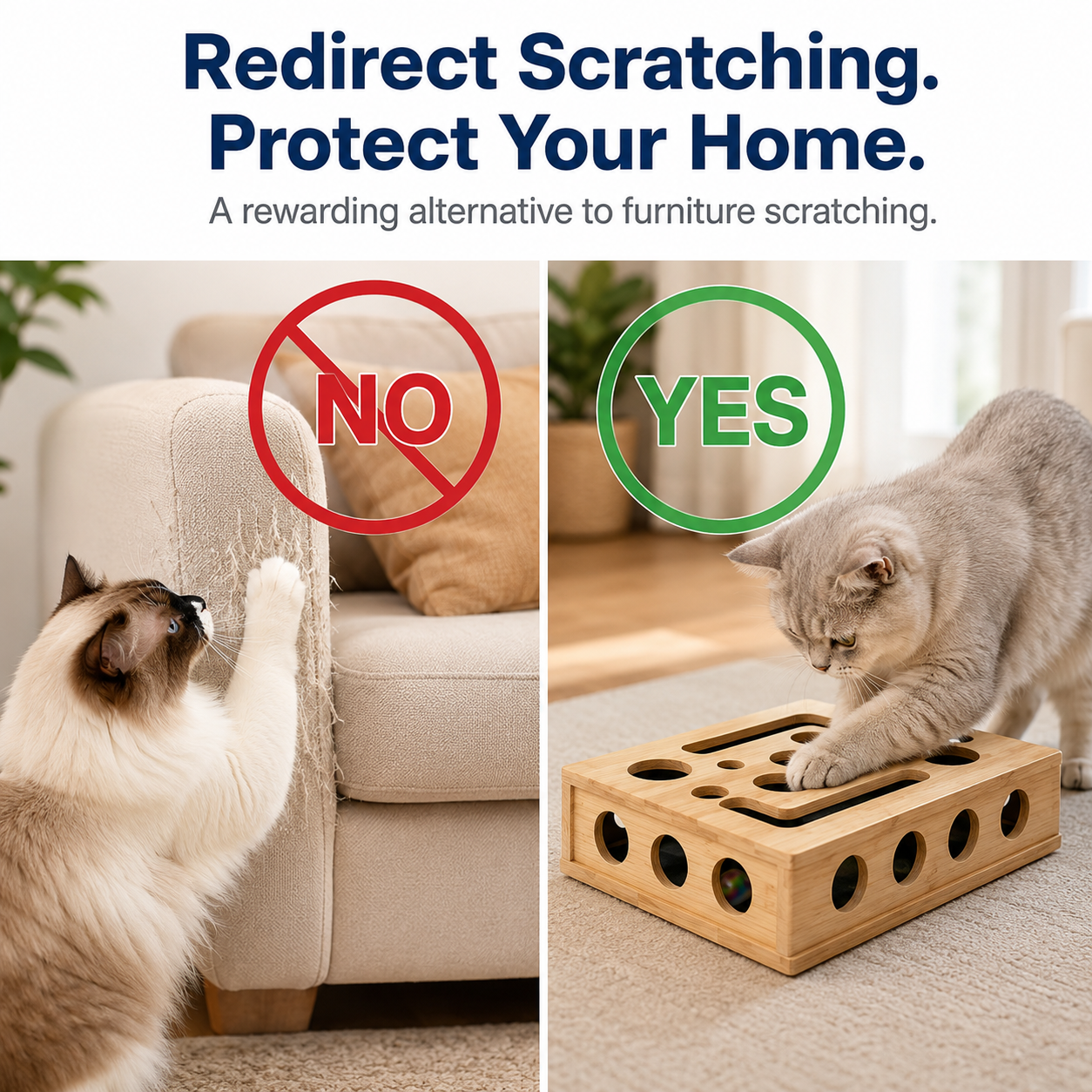 Scratch & Treat Cat Toy