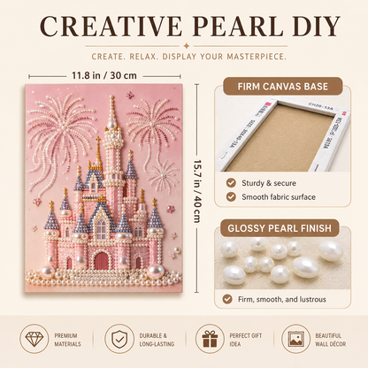 Pearl Art DIY Kit – Turn Tiny Pearls into Spooky-Cute Magic