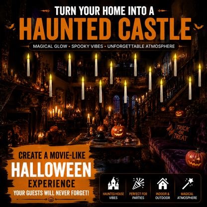 🕯️ Floating Halloween Candles