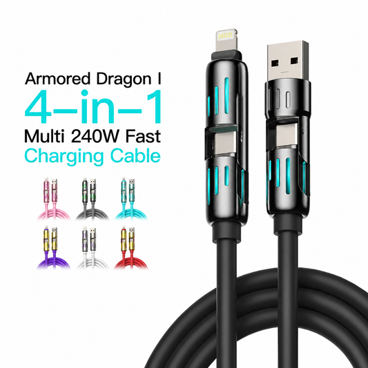 4-in-1 Charger Multi 240W Fast Charging super