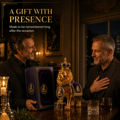 Royal Lion Limited Edition Decorative Bottle