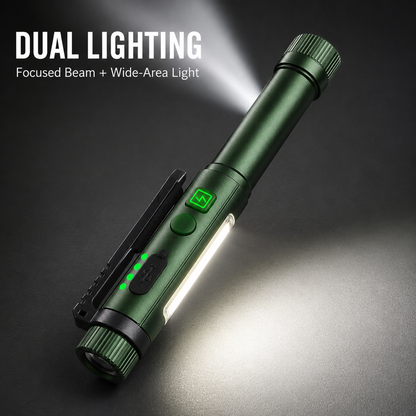 Multifunctional Pen-Shaped Strong Magnetic Work Light