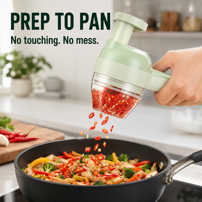 ✨4 in 1 Electric Vegetable Chopper Set, Electric Food Processor