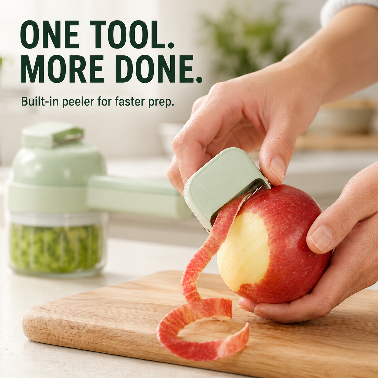 ✨4 in 1 Electric Vegetable Chopper Set, Electric Food Processor