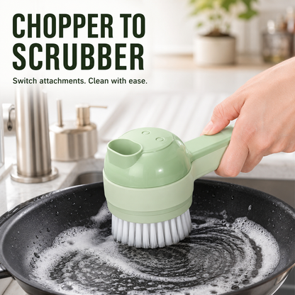 ✨4 in 1 Electric Vegetable Chopper Set, Electric Food Processor