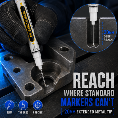 Precision Tip Quick-Dry Oil-Based Marker Pen