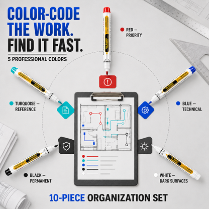 Precision Tip Quick-Dry Oil-Based Marker Pen