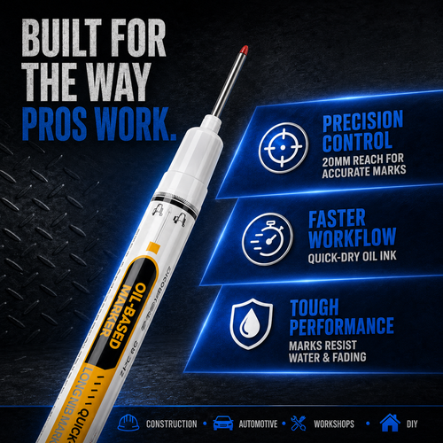 Precision Tip Quick-Dry Oil-Based Marker Pen