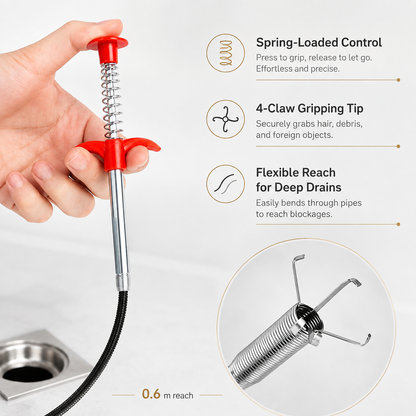 Professional Drain Clog Remover Tool