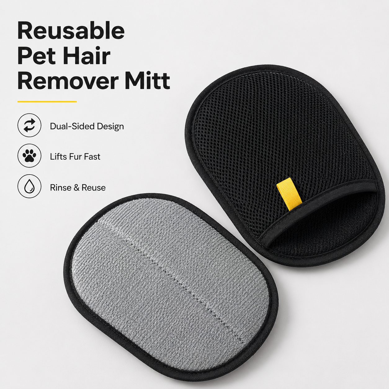 Pet hair remover Electrostatic gloves