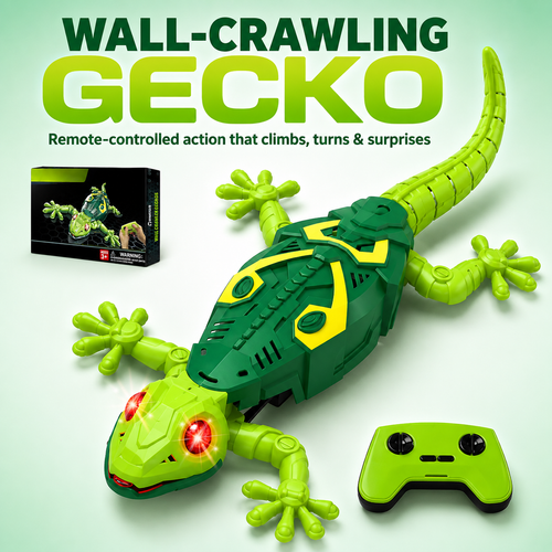 Wall-Climbing Remote Control Robotic Gecko