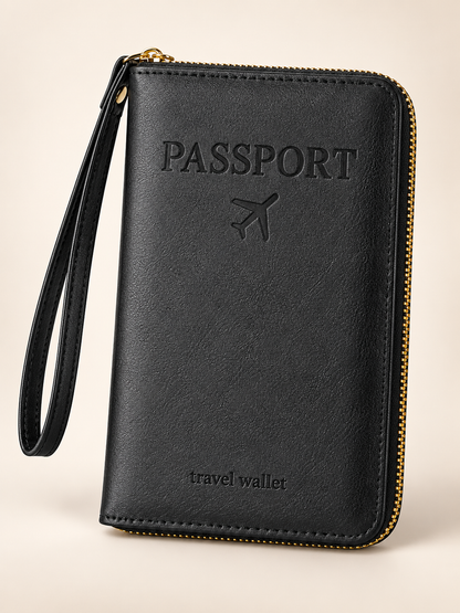 ✈️ Travel Deal – Zipper Passport Organizer