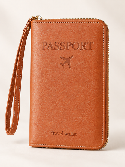 ✈️ Travel Deal – Zipper Passport Organizer