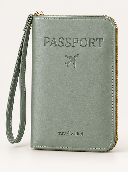 ✈️ Travel Deal – Zipper Passport Organizer