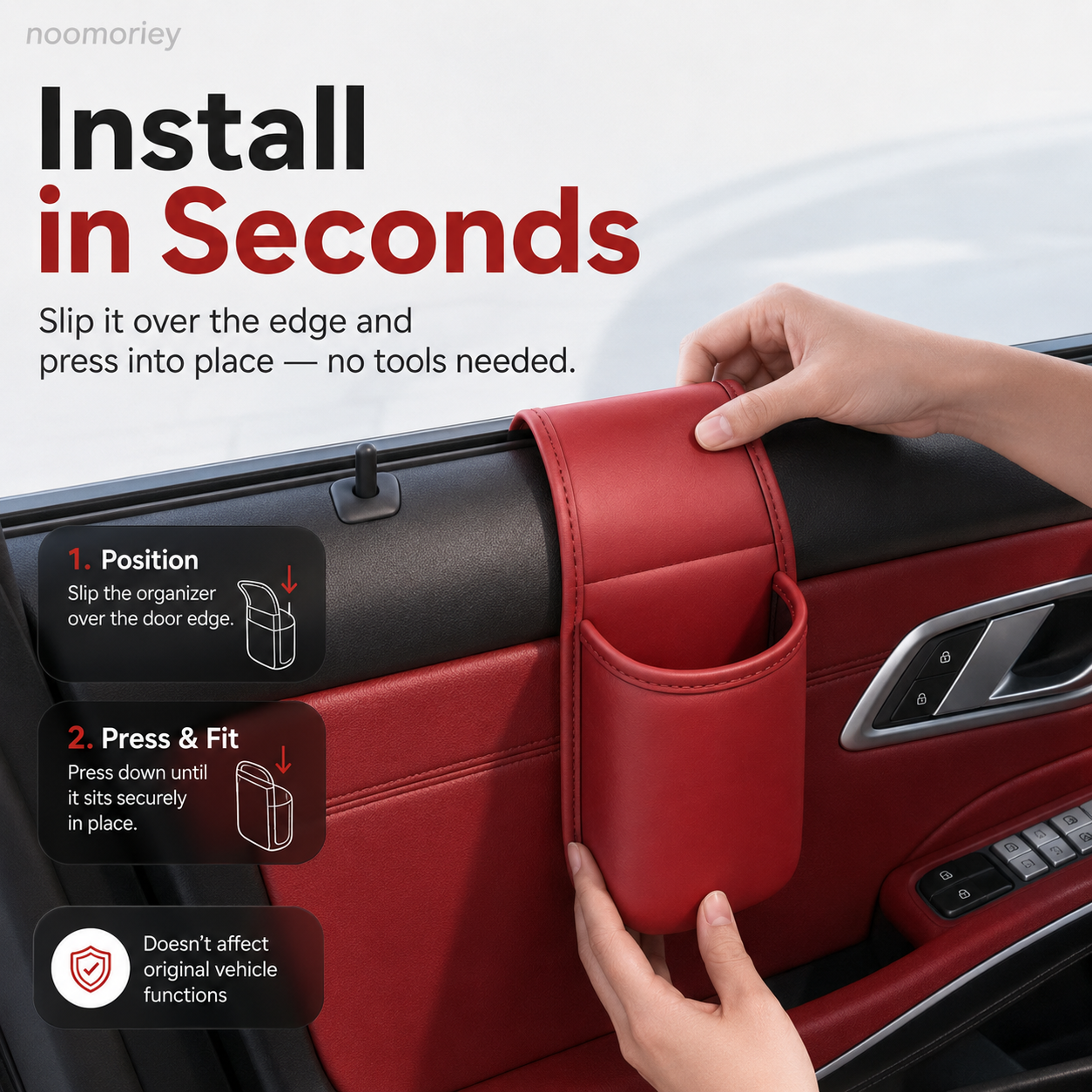 Car Door Storage Pocket Organizer